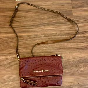 Burgundy Dooney and Bourke satchel purse.